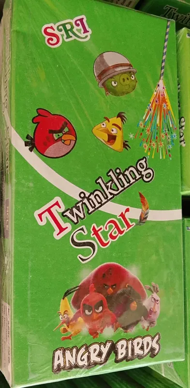 4" Twinkling Star